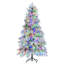 Arbre de Noël pré-éclairé enneigé-2117816671
