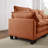 Modular Sectional Sofa, Comfy Cloud Couch Sectional Sofa With Ottoman, Velvet Sofa Sleeper Deep Seat Sofa With Throw Pillows For Living Room-2012998970