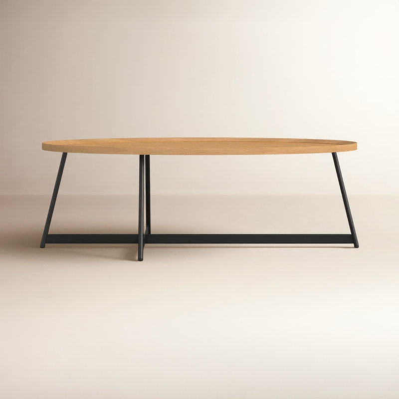 Xavier Single Coffee Table, Oak