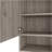 Medicine Cabinet Porto, Two Internal Shelves, Light Gray Finish-377543375