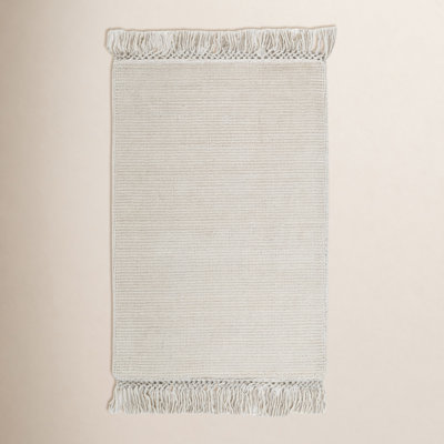 Liska White Hand-Loomed Rug