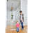 Dickerson Metal Wall Mounted Pet Gate-1587716973