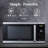 Farberware FM009BLKSS 900-watt 0.9 Cu. Ft. Countertop Microwave Oven