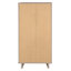 Commode 24 "en gris clair Granville (5 tiroirs)-538612403