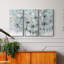 Teal Harmony I - Ensemble de 3 toiles tendues-792912334