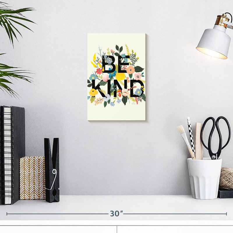Wild Garden Be Kind, H 12 po x l 8 po