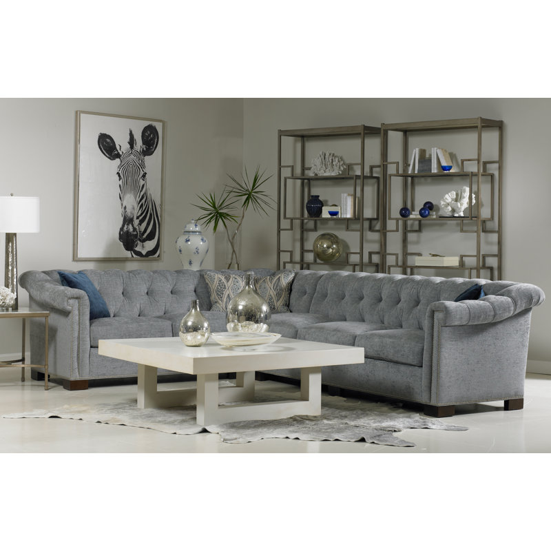 Naples Solid Wood Cocktail Table, Modern Elm