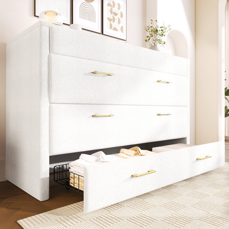 Solid Wood Bed, White