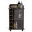 Dukat Bar Cart,Two Shelves, Six Built-In Wine Rack, Four Casters-1011480125