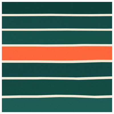 Green Stripes Comforter