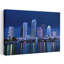 Downtown Skyline At Night, Tampa, Florida, Usa Abstract Modern Architecture City Wall Art-1843140039