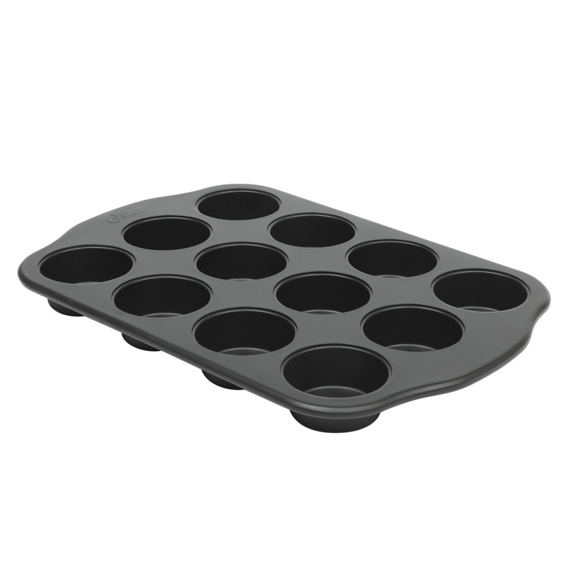 Oster Teston Platinum Collection 5 Piece Nonstick Carbon Steel Bakeware Set in Matte Black