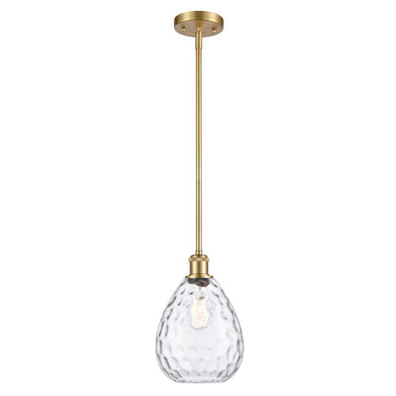 Jaron 1 - Light Single Pendant, Matte Black, 3.5 Watt Vintage LED Bulb