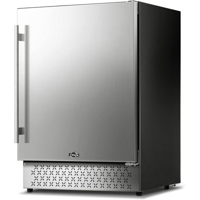 Réfrigérateur extérieur pour boissons 24 pouces, refroidisseur de boissons sous le comptoir en acier inoxydable, réfrigérateur à bière 190 canettes