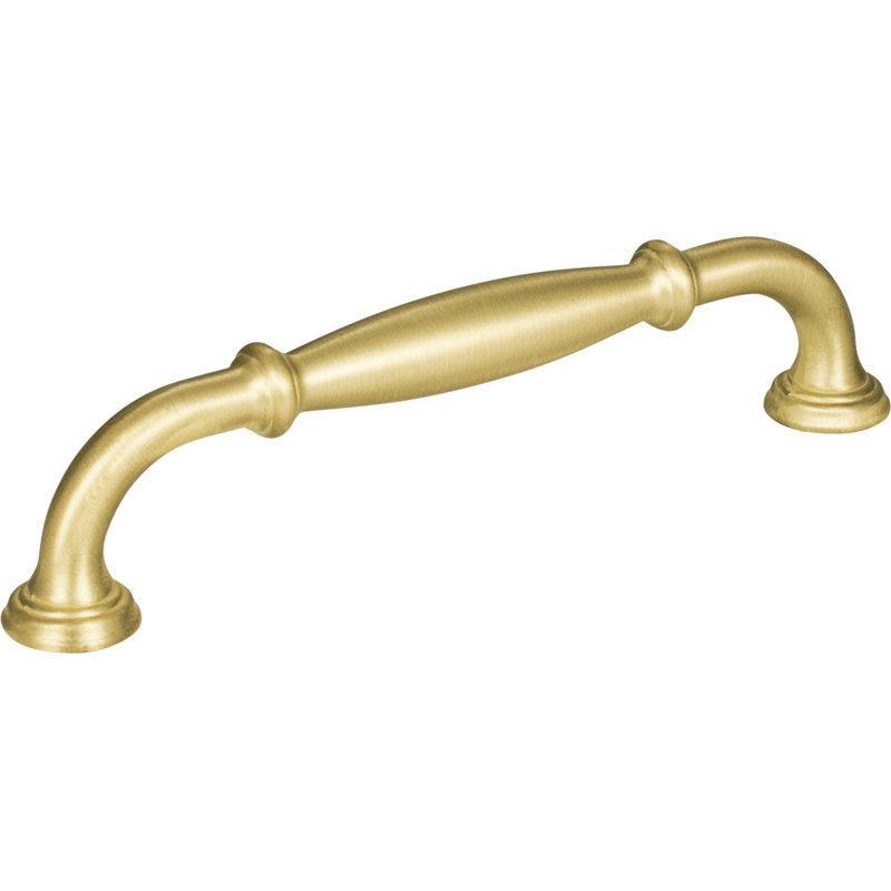 Tiffany Bar Pull, Brushed Gold, 3 3/4"