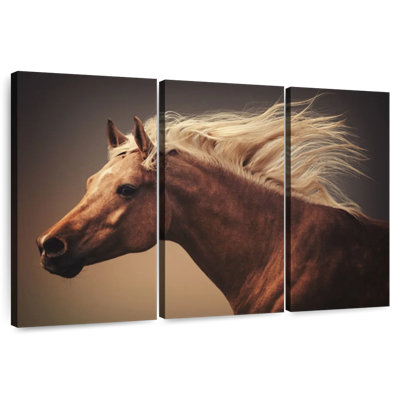 Blonde Chestnut Horse