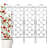 80cm H x 60cm W Iron Fan Trellis Side Panel