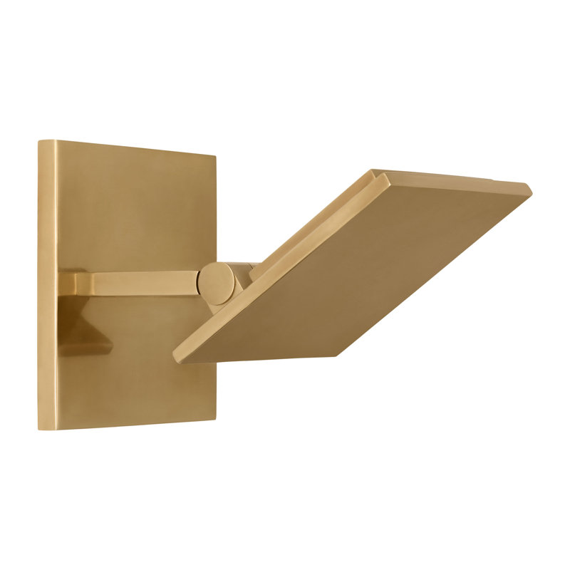 Angolo LED Flush Mounted Sconce, 5.8" H x 3.8" W x 4.5" D