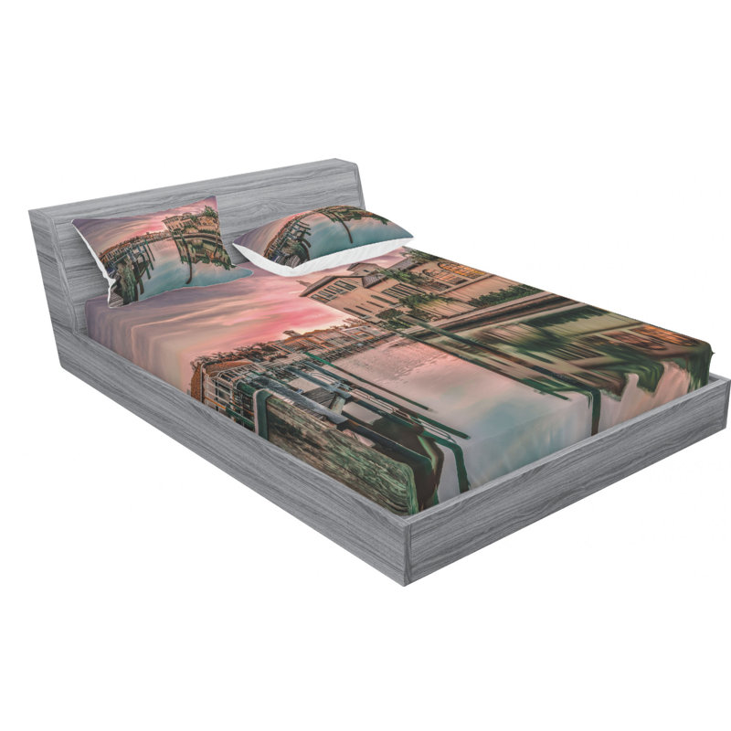Microfiber Sheet Set, Full Sheet Set with Fitted Sheet