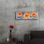 «Sunflowers VI» par Sharon Pitts, art mural en verre acrylique