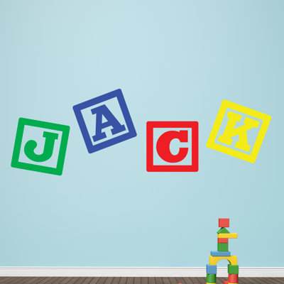 Text & Numbers Wall Decal