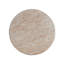 Rounded Tapered Cylindrical Structure Side Table,Travertine Finish