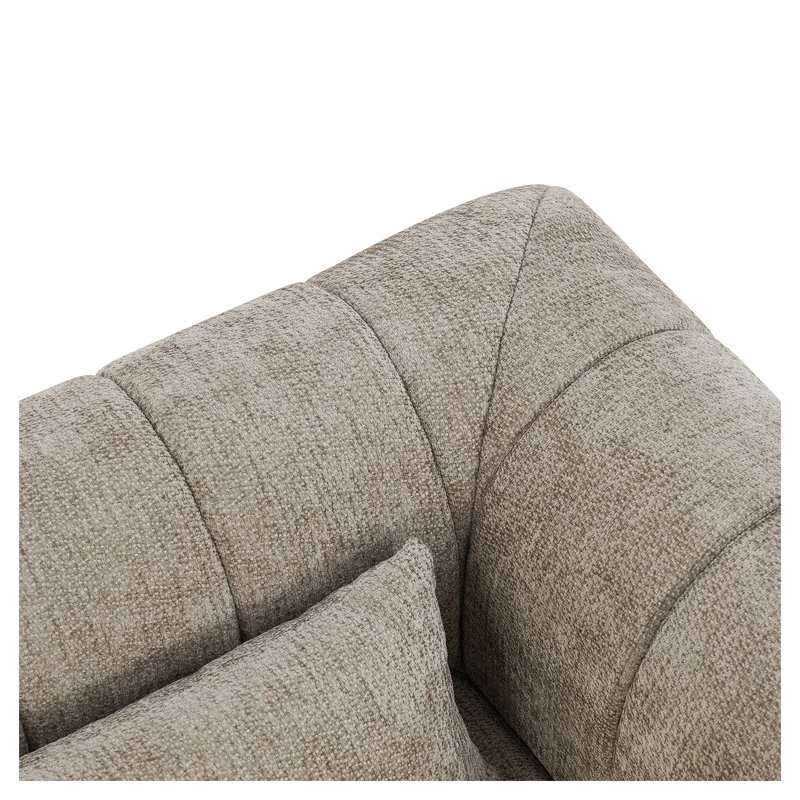 Canapé modulaire Boneless, Kaki