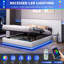 4ft6 Ottoman Bed With Led-126511410-126511404