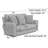 Chappy Power Lay Flat Reclining Loveseat-201874632-201874635-201874629