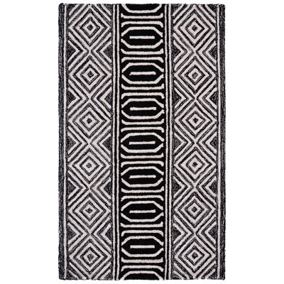 Icia Hand Tufted Performance Geometric Rug