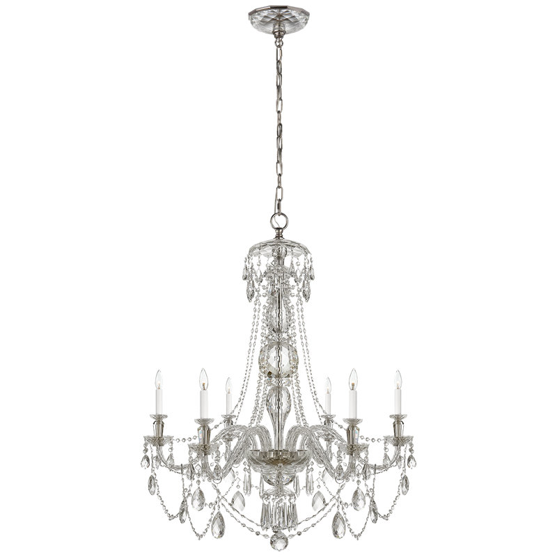 Ralph Lauren Daniela 6 Light Chandelier, 41'' H x 31.25'' W x 31.25'' D