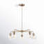Rooks 5 Light Metal Dimmable Sputnik Chandelier-1409749317