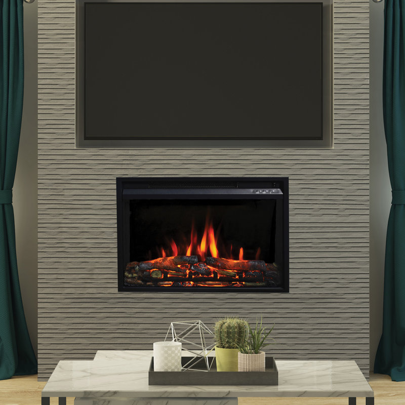 Rodwell 22” Inset Wall Mounted Electric Fire