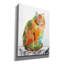  «Watercolor Cat On Table F» par Jean Plout, art mural sur toile, 12 po x 16 po