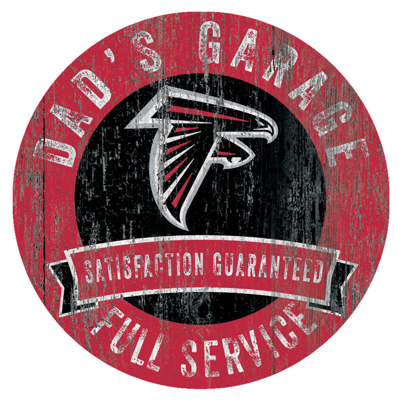 Décoration murale NFL Dad's Garage, Falcons d'Atlanta