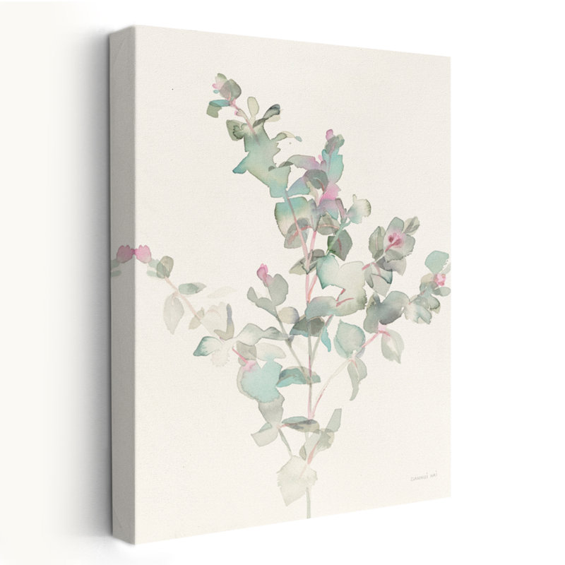 Branches And Eucalyptus Eucalyptus II Art, 60" H x 40" W