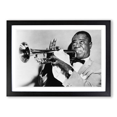 Louis Armstrong Framed Photographic - Framed Print