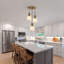 Modern Glass 3-Light Pendant