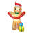 8.4FT Inflatable Gingerbread Man with LED Lights
