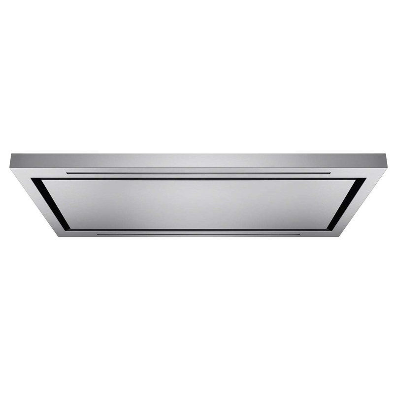 Victory Sunrise Ceiling Mount Range Hood with Remote Control, 600 CFM, 304 Brushed Stainless Steel, 1-5 Sones, 3-Speed Blower