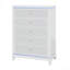 Commode blanche ADALID
