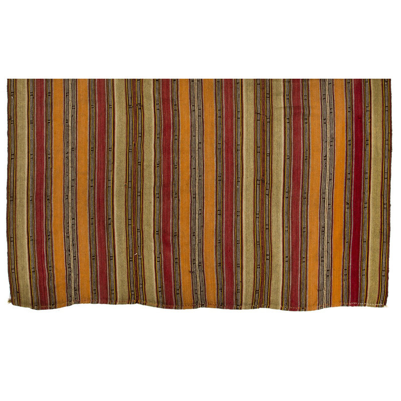 Tapis turc tissé à plat 6 x 7,2 pi