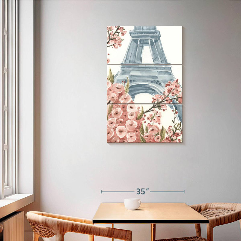 Nicci Paris Cherry Blossoms I, 57" H x 36" W