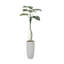 Arbre à fleurs artificiel 73,3 po Monstera
