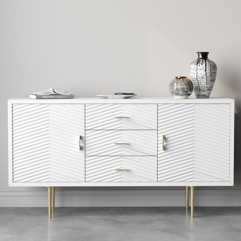 ARMOIRE L 60 po. ARISTA, Blanc