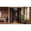 Double Bi-Fold Door With Smoked Glass-125228943-125228940