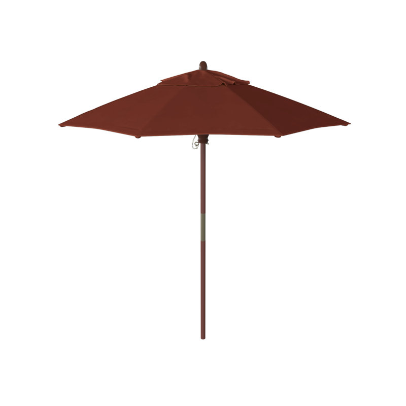 Arlo 90'' Market Sunbrella® Umbrella, Canvas Terracotta Sunbrella® Canvas
