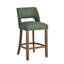 Tabourets de bar modernes en similicuir, hauteur du comptoir, pieds en bois massif, ensemble de 6-270211836-270211837