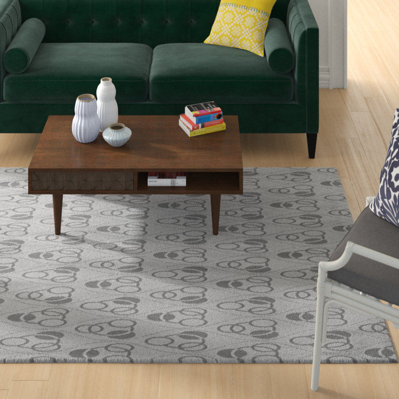 Jordao Geometric Indoor Rug, Rectangle 2' x 3'
