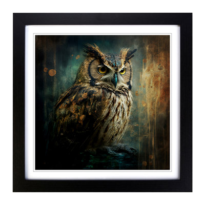 Owl - Framed Print